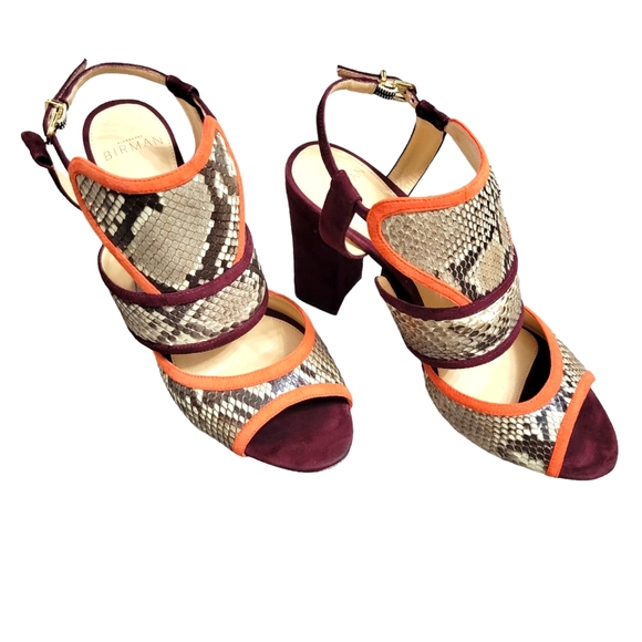 Alexandre Birman python sandals Size 8 US (38 EU) - Picture 3 of 9
